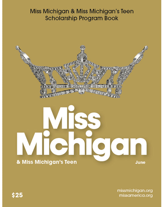 2026 Miss Michigan Program Book